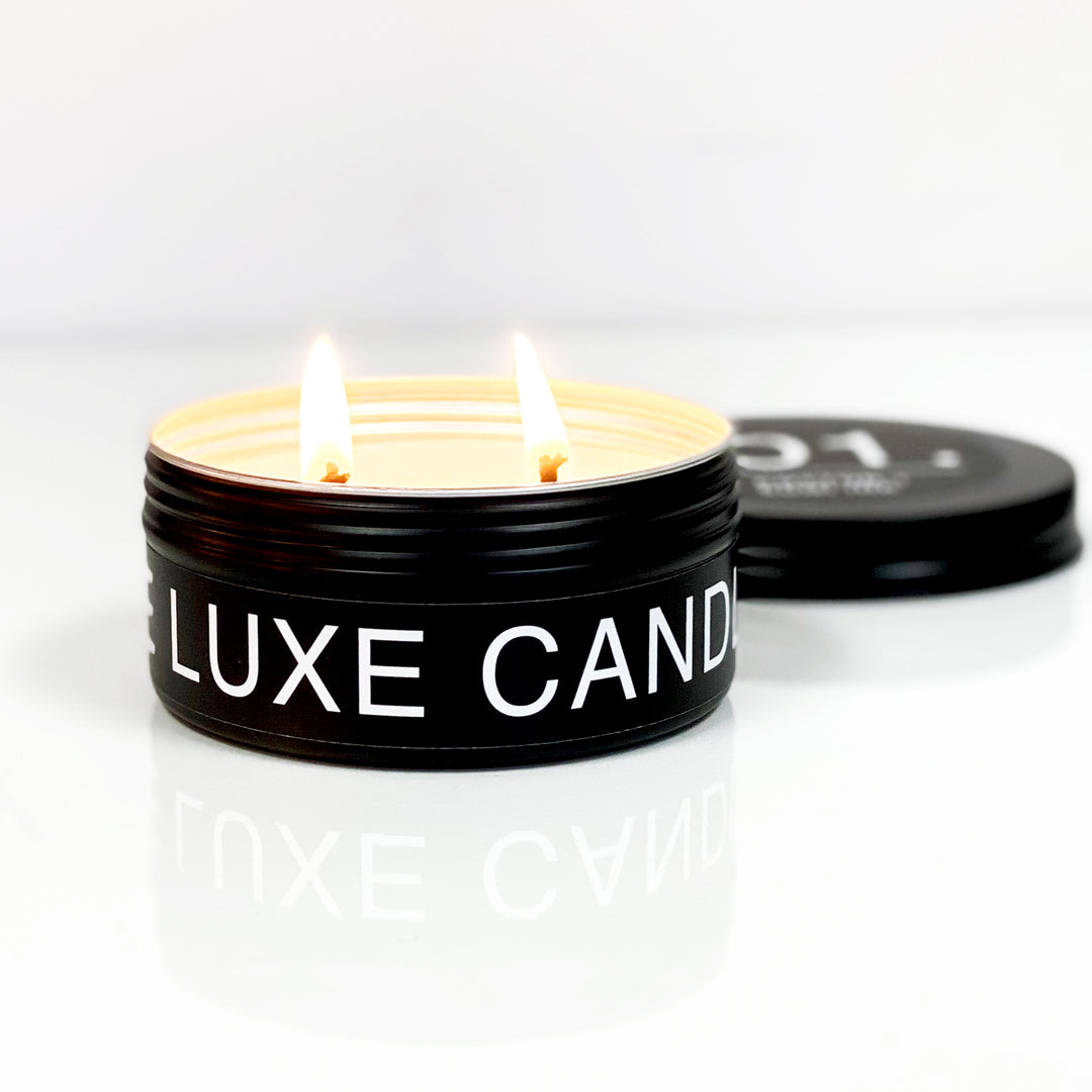 palo santo travel candle gift set with soy wax travel candle | 