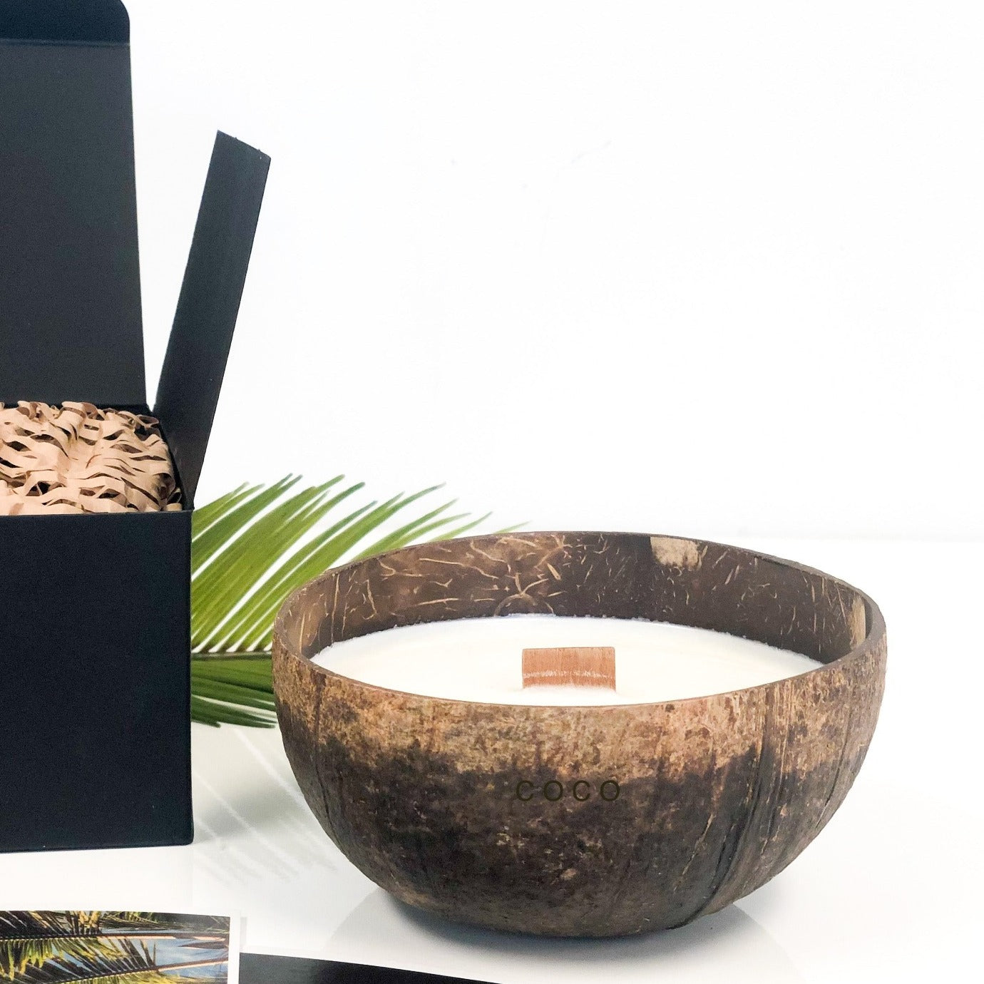 Tulum coconut candle - ritual candles from The Luxe Candle Co