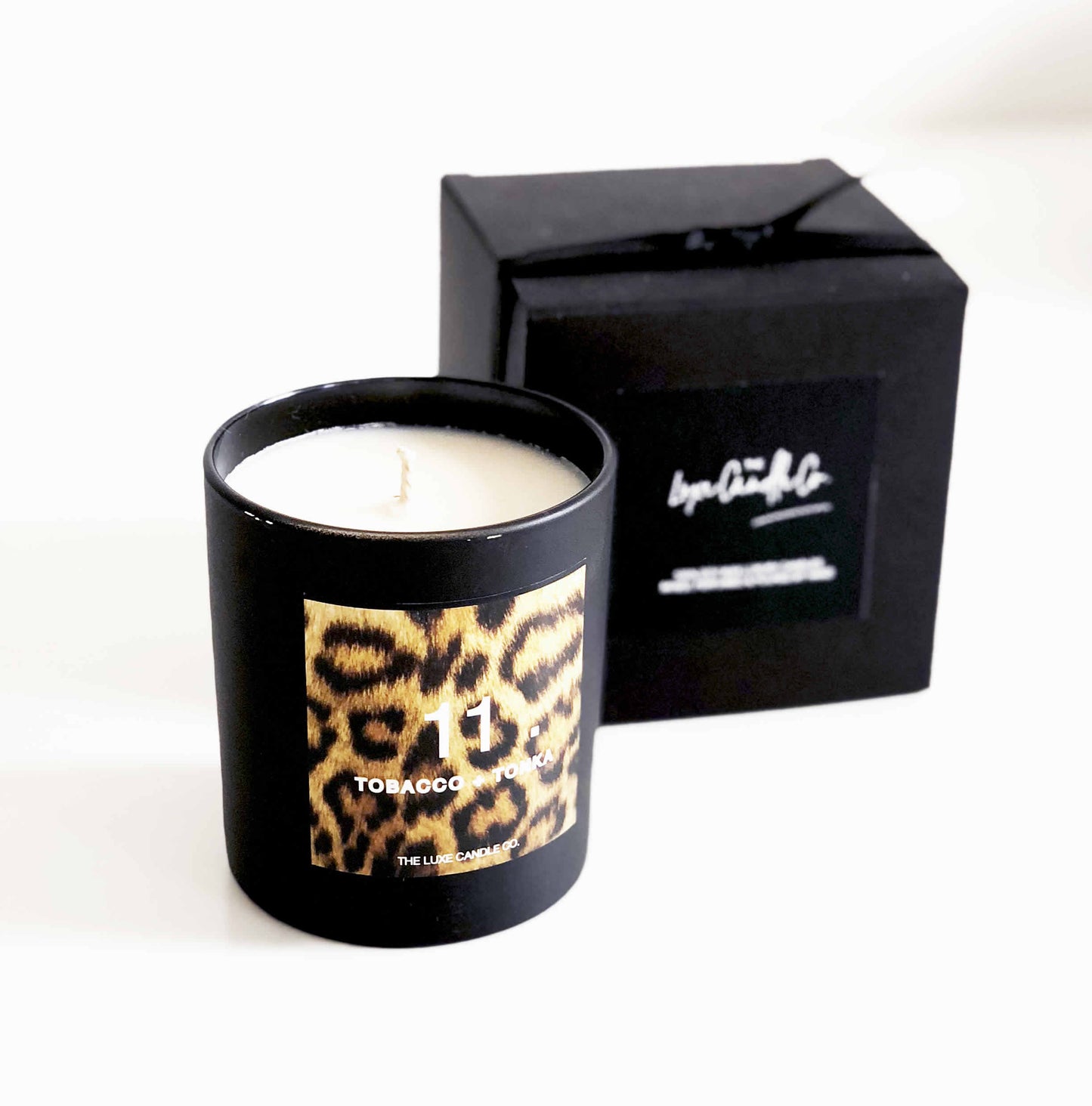 Fashion inspired candles - Tonka bean scented candle