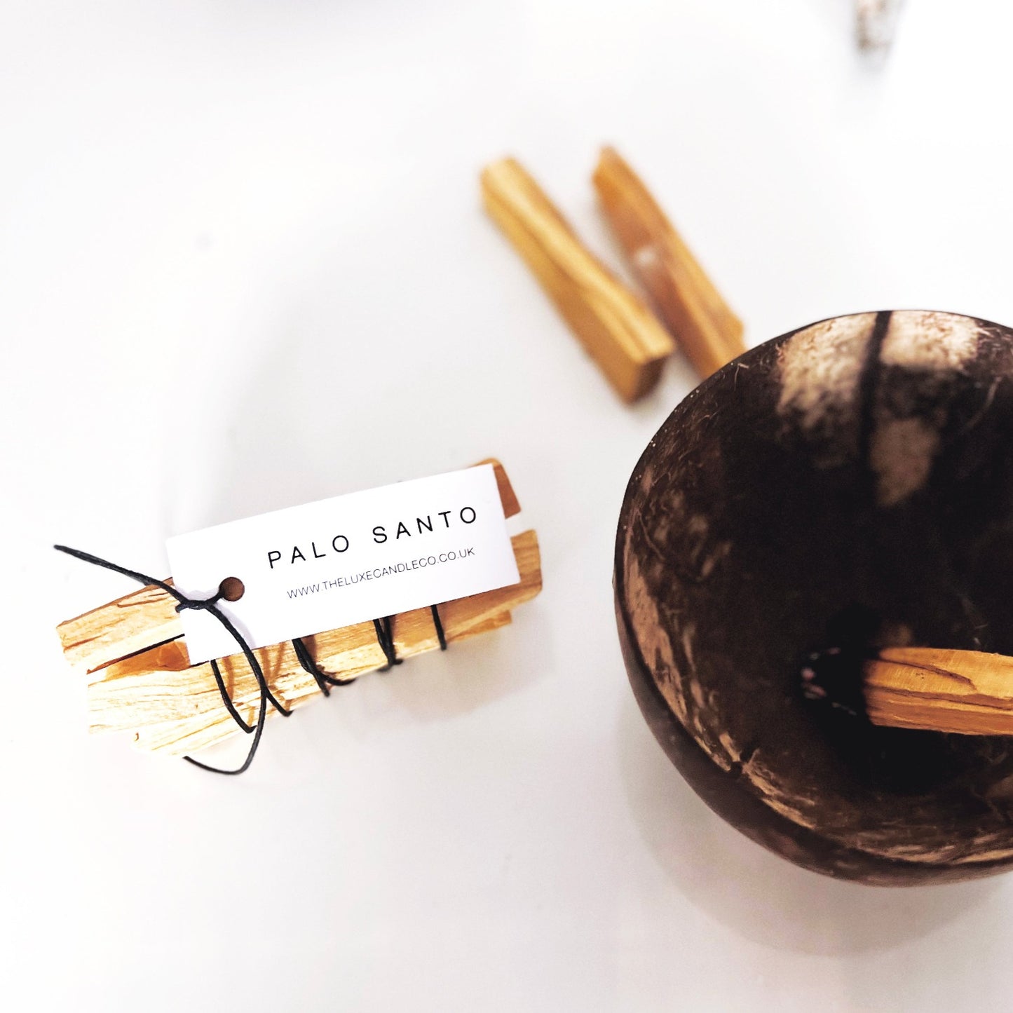Palo santo sticks UK - The Luxe Candle Co Wellness + Self Care Collection