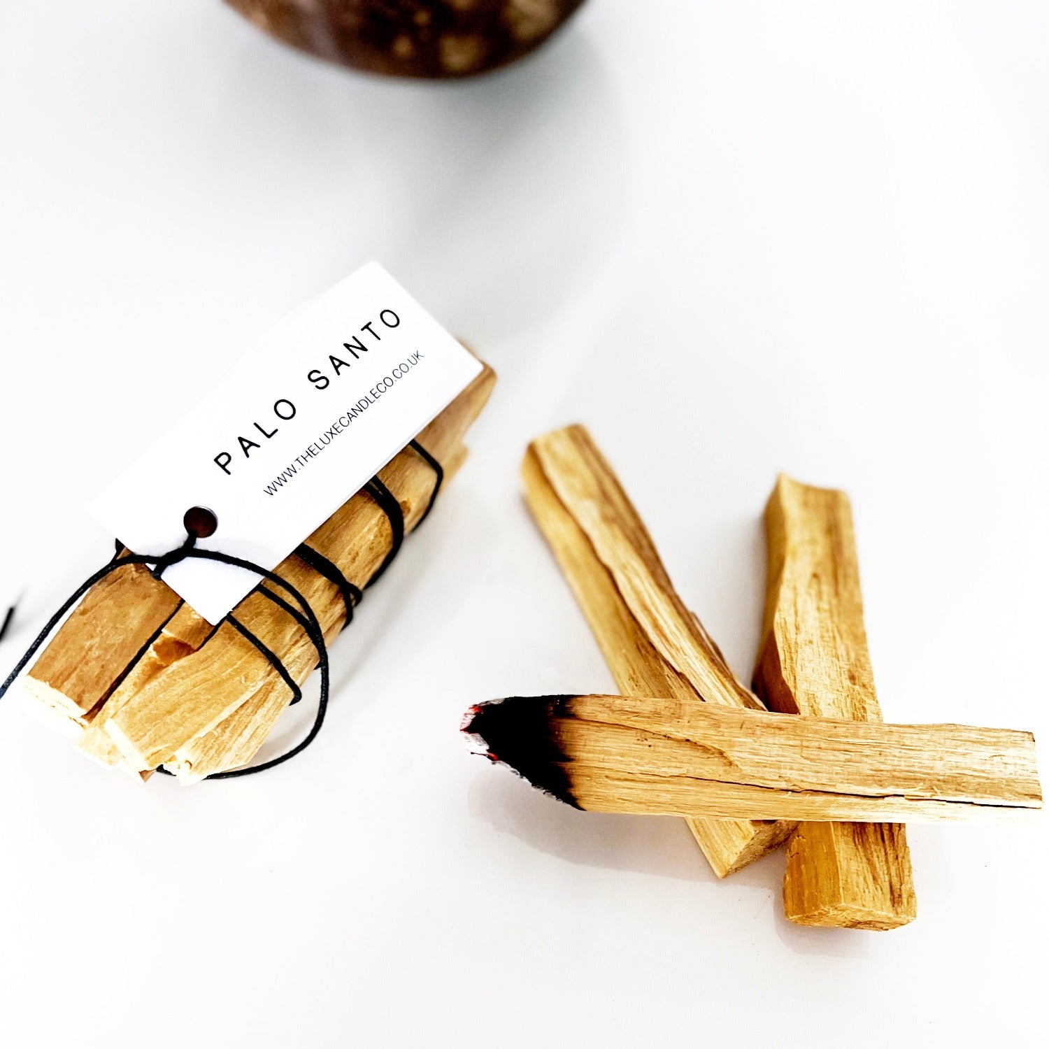 Palo santo sticks How to Use - The Luxe Candle Co Wellness + Self Care Collection