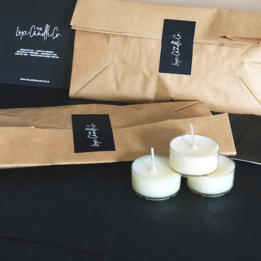 5 Scented Soy Wax Tea Lights . Choose Your Fragrance