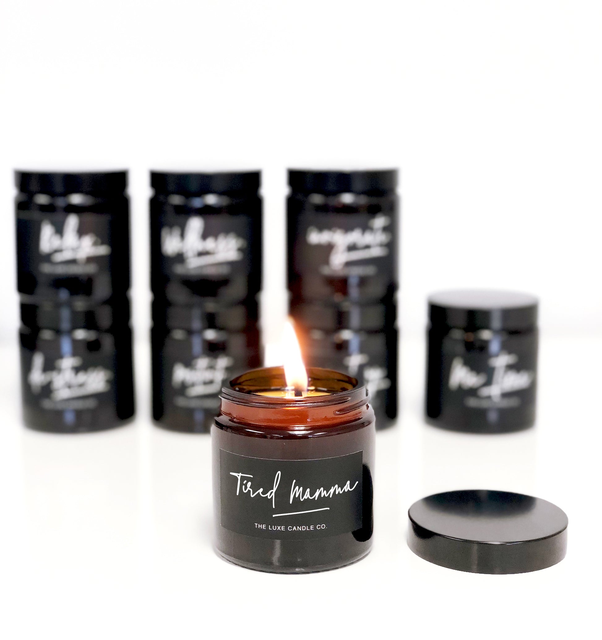 Tired Mamma Candles - Soy wax candle with lavender essential oils for tired mammas
