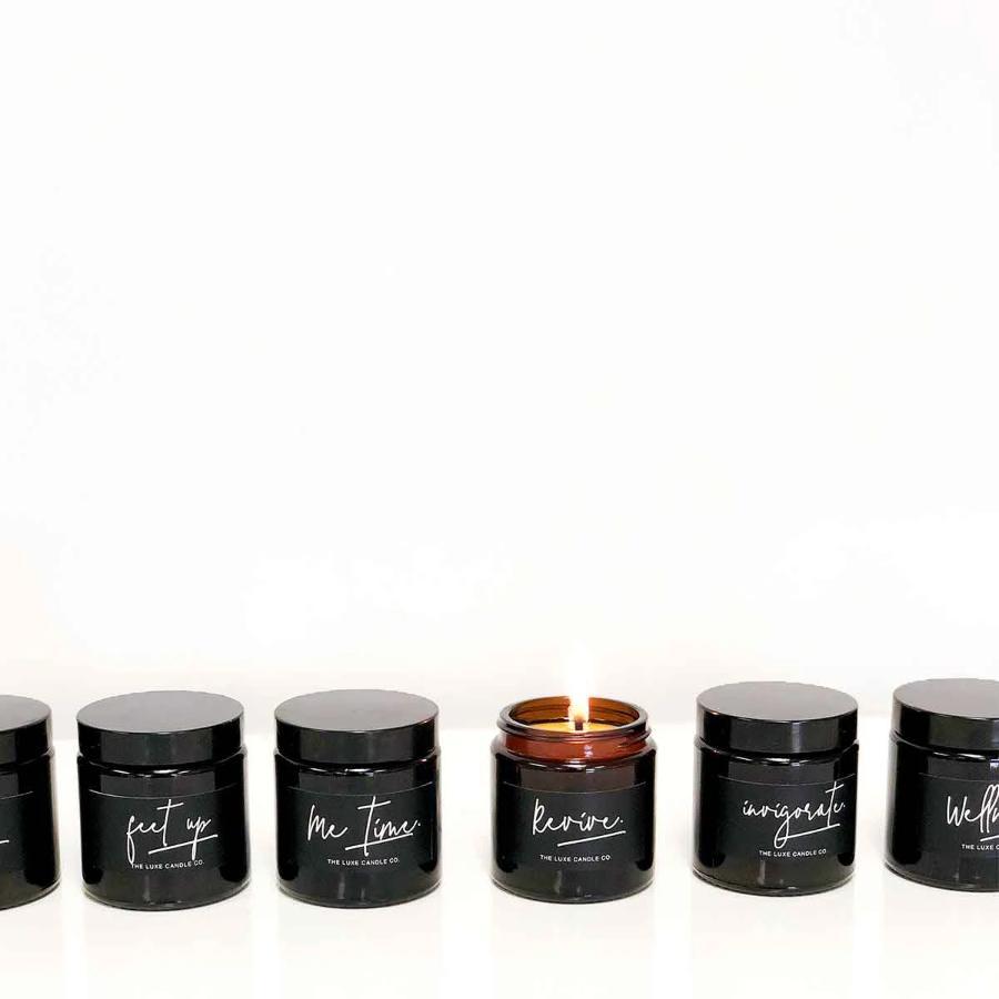 Essential Oil Soy Wax Essential Scented Candle pots | The Luxe Candle Co
